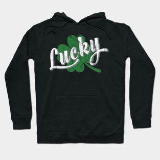 Lucky Irish shamrock design Hoodie